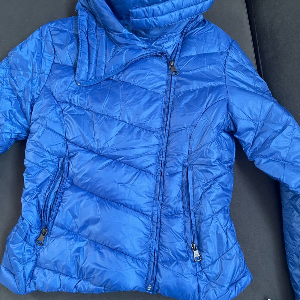 Vibrant Blue Puffer Jacket